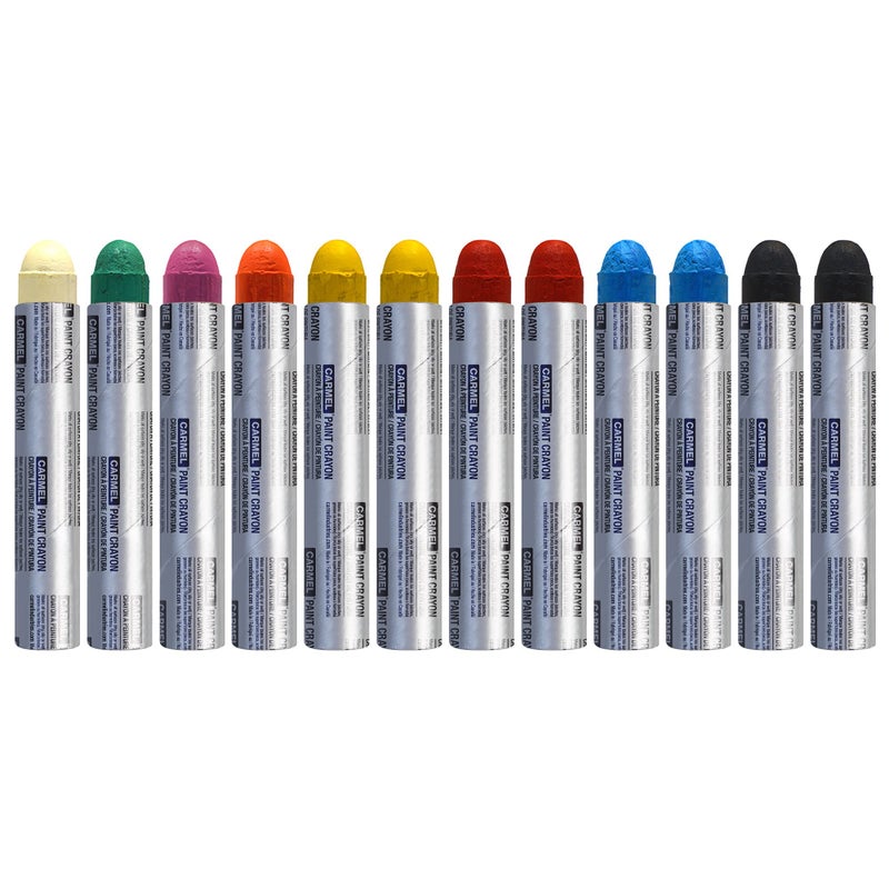 Carmel Paint Crayon, Box of 12 (Assorted Colors) - Image 2